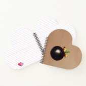 ヴィンテージマンゴスチンイラストレーション ノートブック (内部)