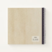 ヴィンテージマンゴスチンパーソナライズされた組成物 ノートブック (裏面)