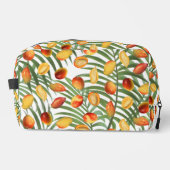 ヴィンテージマンゴー&グリーンリーサマーフルーツパターン ドップキット (正面)