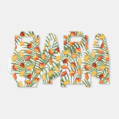 ヴィンテージマンゴー&グリーンリーサマーフルーツパターン フェイバーボックス (折り畳みなし)