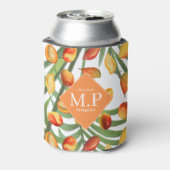 ヴィンテージマンゴー&グリーンリーサマーフルーツモノグラム 缶クーラー (缶裏面)