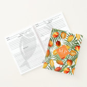 ヴィンテージマンゴー&グリーンリーサマーフルーツレシピ ノートブック (内部)