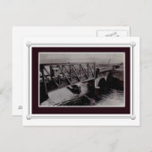 ヴィンテージマンチェスター運河 ポストカード (正面/裏面)