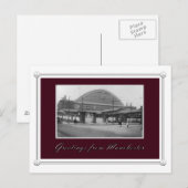 ヴィンテージマンチェスター駅 ポストカード (正面/裏面)