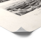 ヴィンテージマンチェスターCTの絵図(1914年) ポスター (角)