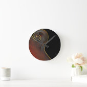 ヴィンテージマンドリン ラウンド壁時計 (ホーム)