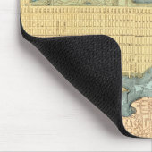 ヴィンテージマンハッタンニューヨークシティマップ マウスパッド (コーナー)