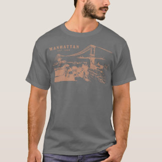 ヴィンテージマンハッタンニューヨーク Tシャツ