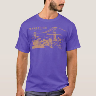 ヴィンテージマンハッタンブリッジ Tシャツ