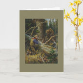 ヴィンテージマン狩りベア カード (黄色い花)