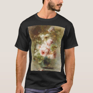 ヴィンテージマーガレタルーゼンブームバラ付きの花瓶 Tシャツ