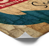 ヴィンテージマーキー・コーヒー標識 ポスター (角)