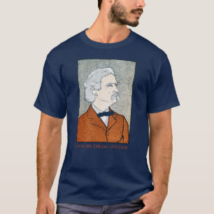 ヴィンテージマーク・トウェイン-探検して下さい。 夢。 発見して下さい Tシャツ