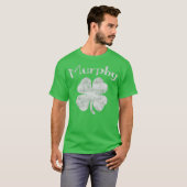 ヴィンテージマーフィアイリッシュシャムロックSt pattys day Tシャツ (正面フル)