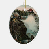 ヴィンテージマーブルヘッドオーナメント セラミックオーナメント (右)