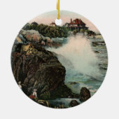 ヴィンテージマーブルヘッドオーナメント セラミックオーナメント (裏面)