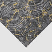 ヴィンテージマーブル金ゴールドグリッター分離パターン 薄葉紙 (詳細)