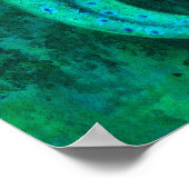 ヴィンテージマーメイドのポスター「ビーチ準備」 ポスター (角)