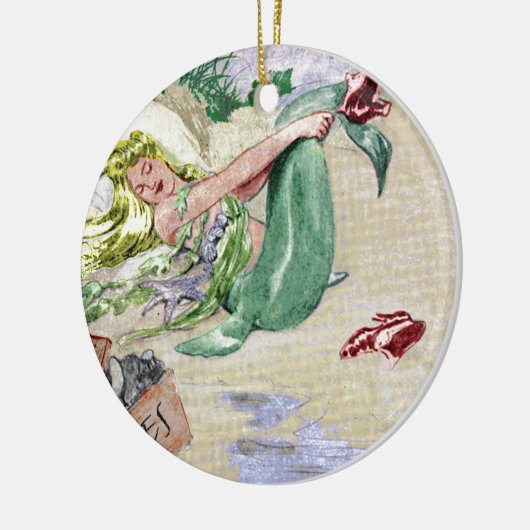ヴィンテージマーメイドの商品 セラミックオーナメント (左)