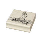 ヴィンテージマーメイドゴム印 ラバースタンプ (スタンプ)