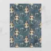 ヴィンテージマーメイドシークリーチャー海ブルー メニュー (正面)