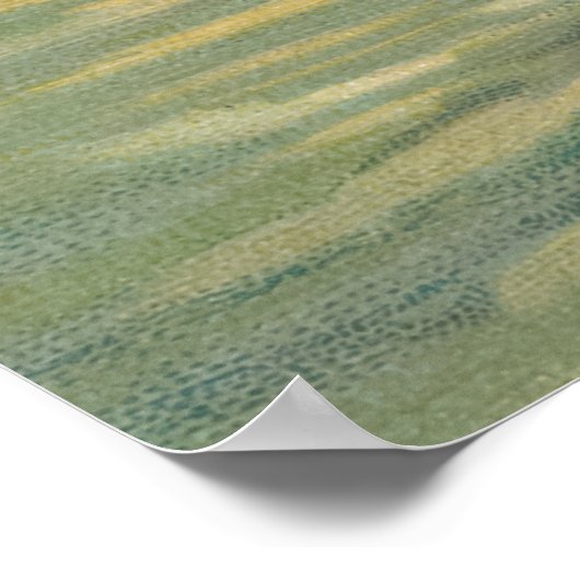 ヴィンテージマーメイドシーニンフポスタープリント ポスター (角)