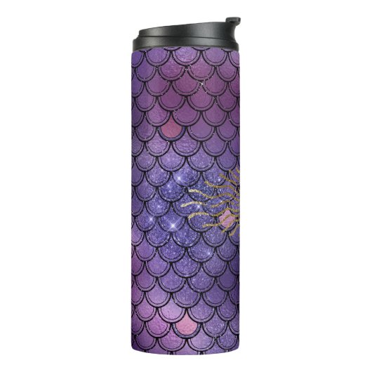 ヴィンテージマーメイドジェムストーンモノグラム タンブラー (回転左)