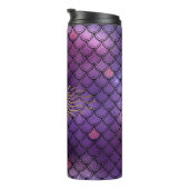 ヴィンテージマーメイドジェムストーンモノグラム タンブラー (回転右)