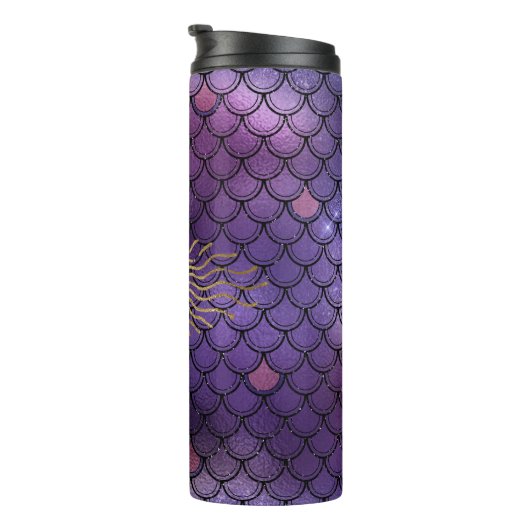 ヴィンテージマーメイドジェムストーンモノグラム タンブラー (回転右)