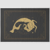 ヴィンテージマーメイドホリスコープピッセスデクページ 薄葉紙 (正面)