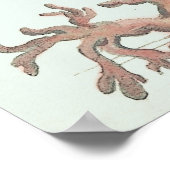 ヴィンテージマーメイドリーミング引用文 ポスター (角)