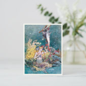 ヴィンテージマーメイドbyチャールズ・フォーカード ポストカード (スタンド正面)