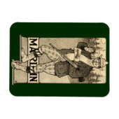 ヴィンテージマーリンファイアーズショットガンホームオフィスマグネット マグネット (横)