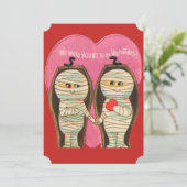 ヴィンテージミイラのバレンタイン シーズンカード (スタンド正面)