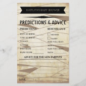 ヴィンテージミイラ |ハロウィーンベビーシャワーアドバイス (正面)