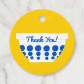 ヴィンテージミキシングボウルカスタム文字 フェイバータグ (正面)