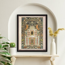 ヴィンテージミザラチユダヤ人プラークの光の背景