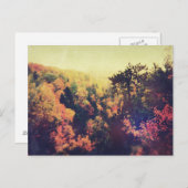 ヴィンテージミシガン秋の木 ポストカード (正面/裏面)