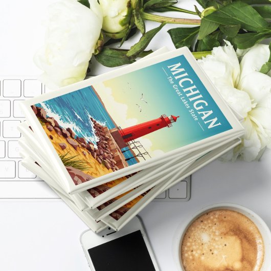 ヴィンテージミシガン マグネット