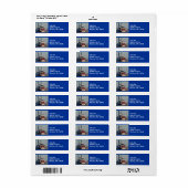 ヴィンテージミシシッピーリバーボート差出人住所ラベル ラベル (フルシート)