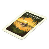 ヴィンテージミシシッピ マグネット (左側)
