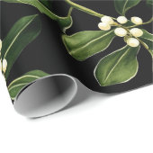 ヴィンテージミスタントオンブラッククリスマス ラッピングペーパー (ロールコーナー)