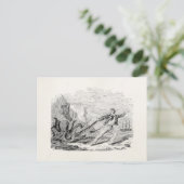 ヴィンテージミスターベールプップルタコテンプレート ポストカード (スタンド正面)