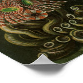 ヴィンテージミズアニッドチェトポダバイエルンストハエッケル ポスター (角)