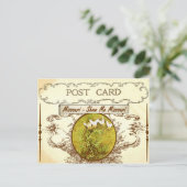 ヴィンテージミズーリ州フラワーポストカード ポストカード (スタンド正面)