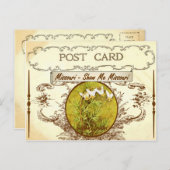 ヴィンテージミズーリ州フラワーポストカード ポストカード (正面/裏面)