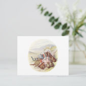 ヴィンテージミセス・ティ食べ物を与えギー・ウィンクル ポストカード (スタンド正面)