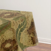 ヴィンテージミッションスタイル紅花模様 テーブルクロス (インサイチュ)