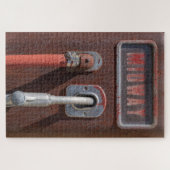 ヴィンテージミッドウェイガスポンプ ジグソーパズル (横)