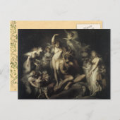 ヴィンテージミッドサマーズ夜の夢はがき ポストカード (正面/裏面)